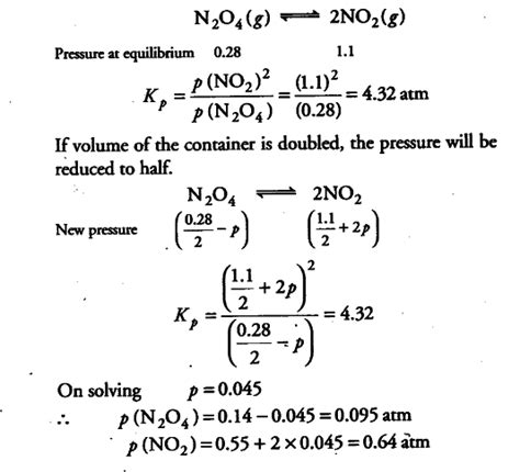 An equilibrium mixture at 300 K - CBSE Class 11 Chemistry - Learn CBSE ...