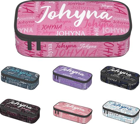 Amazon.com: Gaxuciat Custom Pencil Case with Name, Personalized Name ...