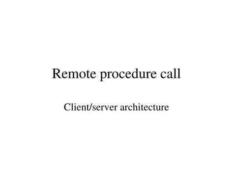 Image result for Remote Procedure Call Java