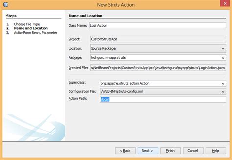 Apache Struts Tutorial 的图像结果
