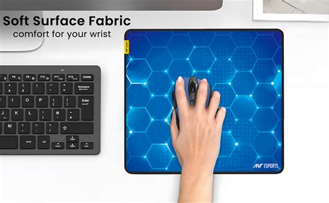 Ant Esports Hexa Mouse Pad 260X210X3mm Anti-fray Stitching, Waterproof ...