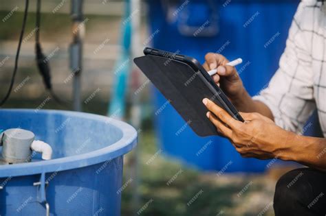 En el invernadero industrial, dos ingenieros agrícolas prueban la salud ...