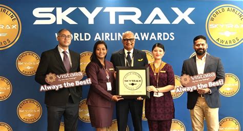 Vistara named ‘Best Airline in India and South Asia’ for the fourth ...