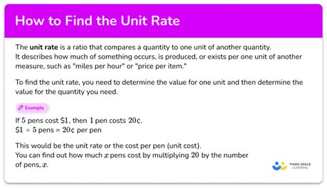 Image result for Rate vs Unit Rate