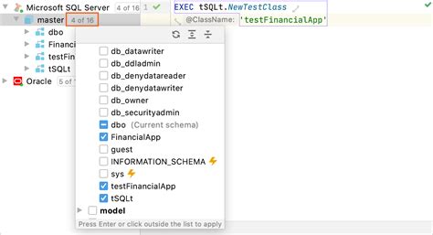tSQLt 的图像结果