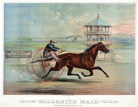 Racehorse Goldsmith Maid Nthe Racehorse Goldsmith Maid Lithograph ...