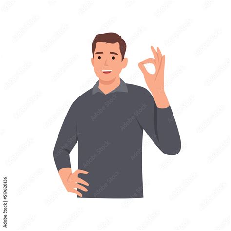 Image result for OK Sign Cartoon