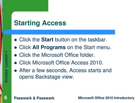 How to Start MS Access 的图像结果