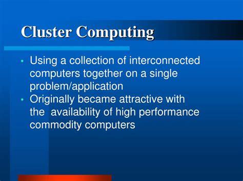 Cluster Computing Software 的图像结果
