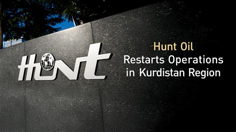 Hunt Oil Restarts Kurdistan Production, Targeting Normal Output