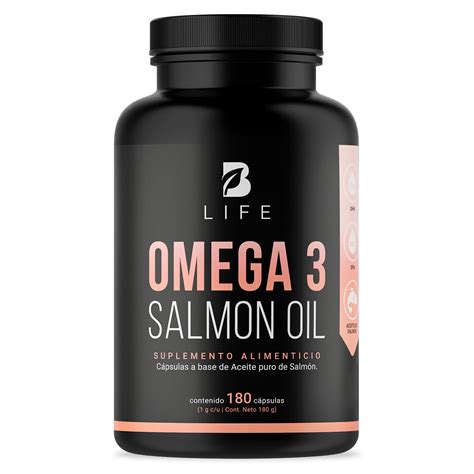Omega 3 de Salmon BLIFE 180 Cápsulas EPA DHA | Walmart en línea