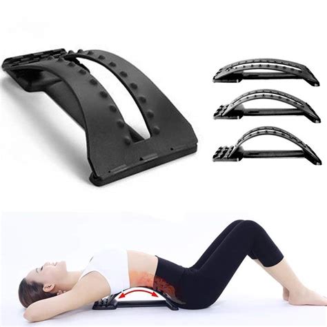 Buy heet Adjustable Folding Lumbar Back Pain Relief Device, Lumbar Back ...