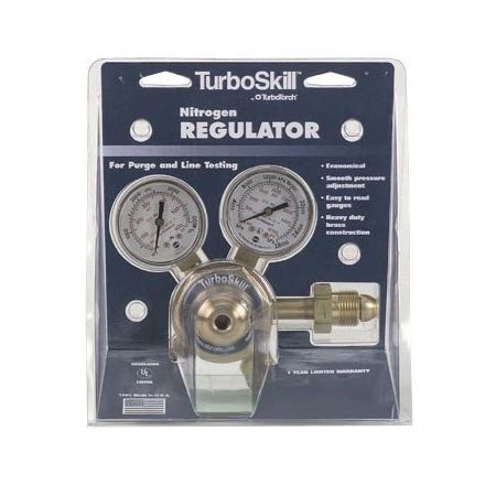 Turbotorch Regulator, Purging, Nitrogen Gas 0426-2001 | Zoro