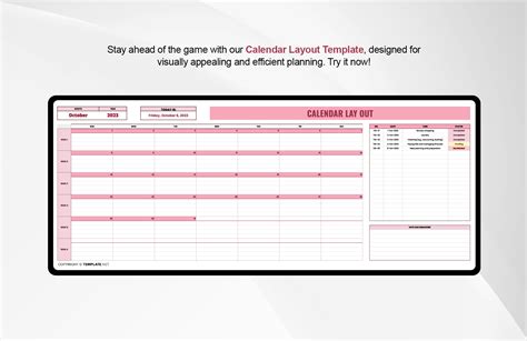 Calendar Layout 的图像结果