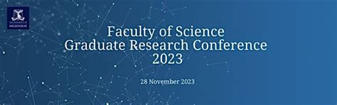Faculty of Science Graduate Research Conference 2023, Glyn Davis ...