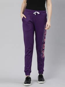 DIXCY SCOTT SLIMZ Solid Women Purple Track Pants - Buy DIXCY SCOTT ...