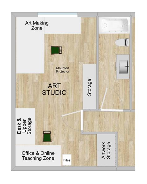 Digital Art Studio Floor Plans Interior Design Studio II | COLLEGE OF