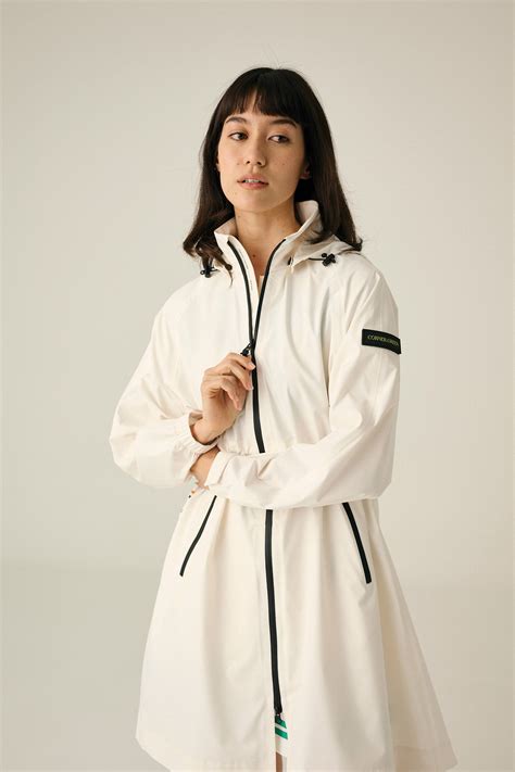 SWING Women Golf Rain Coat_Corner Green