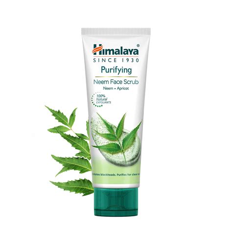 Himalaya Purifying Neem Scrub - Removes Impurities & Dead Skin ...