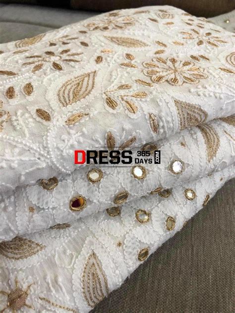 Mirror, Gota Patti & Pearl Work Lehenga Set – Dress365days