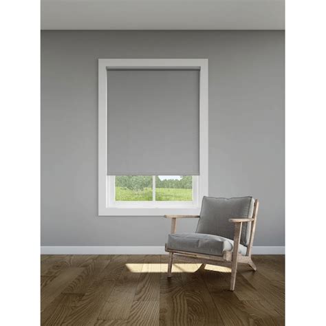 LEVOLOR 55-in x 72-in Oyster Room Darkening Cordless Roller Shade ...