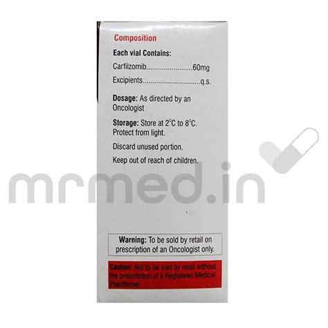 Buy Carzomib 60mg Injection Online: Uses, Price, Dosage, Instructions ...