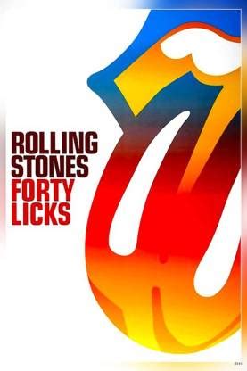 Rolling Stones - Forty Licks Rare Album Cover Matte Finish Poster Paper ...