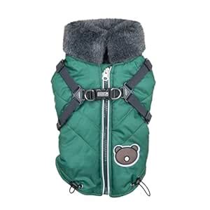 Buy Puppia Isolde Mock Neck Full Zip up Warm Winter Jumper Vest with ...