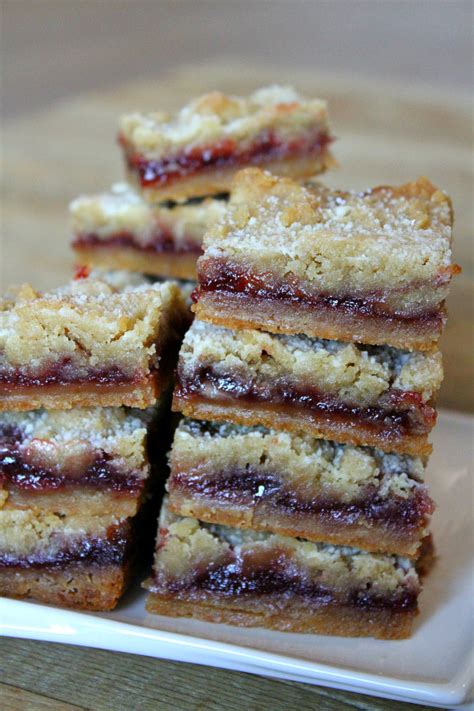 Image result for Raspberry Shortbread Bars Recipe