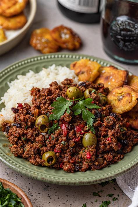 Cuban Beef Picadillo | www.oliviascuisine.com | A tried and true ...