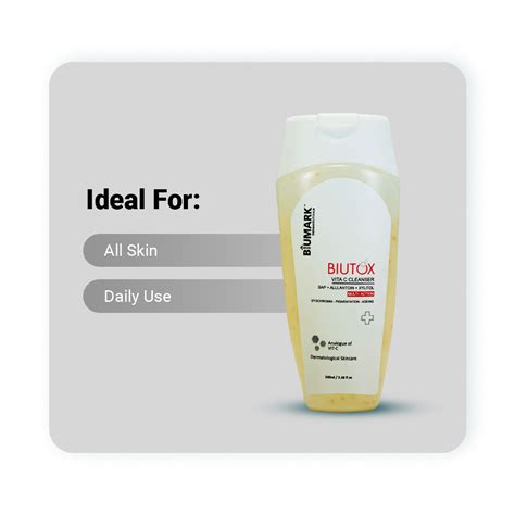 Biutox Vitamin C Cleanser | Brighter Skin with Every Wash – Biumark