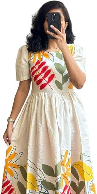 Amazon.in: Cotton - Women's Dresses / Women's Dresses & Jumpsuits ...