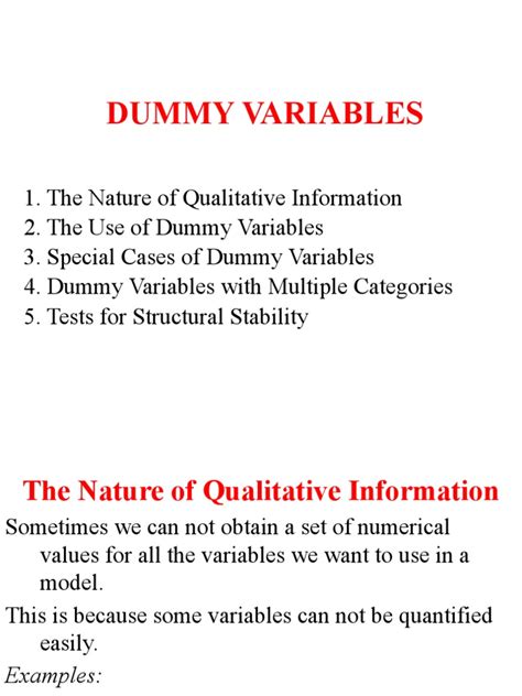 Dummy Variable Examples 的图像结果