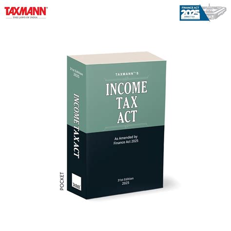 Buy Taxmann's Income Tax Act | POCKET [Finance Act 2025] – Delivering ...