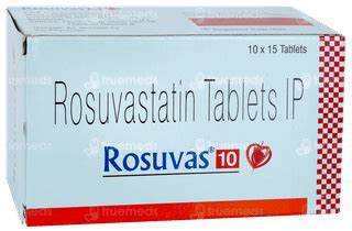 Rosuvas 10 Tablet: Uses, Side Effects, Price & Substitutes