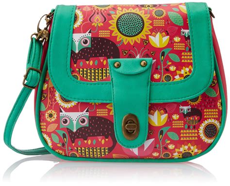 Buy Chumbak Fox In Garden Women's Sling Bag (Multi Color) at Amazon.in