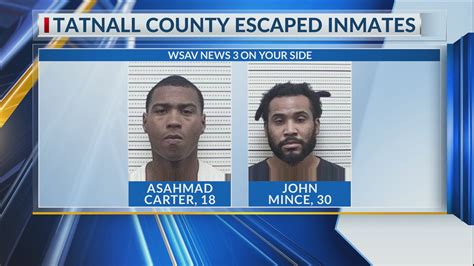 Tattnall Co. Sheriff's Office searching for two escaped inmates - WSAV-TV