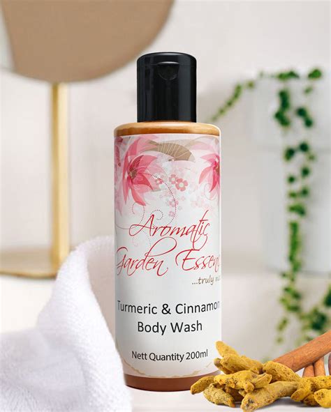 AGE Turmeric & Cinnamon Body Wash & Shower Gel Online – Aromatic Garden ...