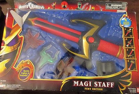 Power Rangers Mystic Force - Mystic Weapons Magi Staff: Fury Edition ...