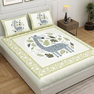 Amazon.in: NAMAMI HOME DECOR: King size Bedsheet