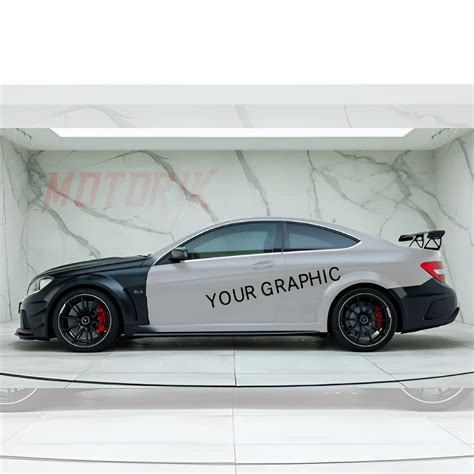 Custom Car Side Graphics - Design Your Own Sedan Wraps | Motorik Detailing