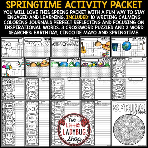Image result for Spring Coloring Word Search
