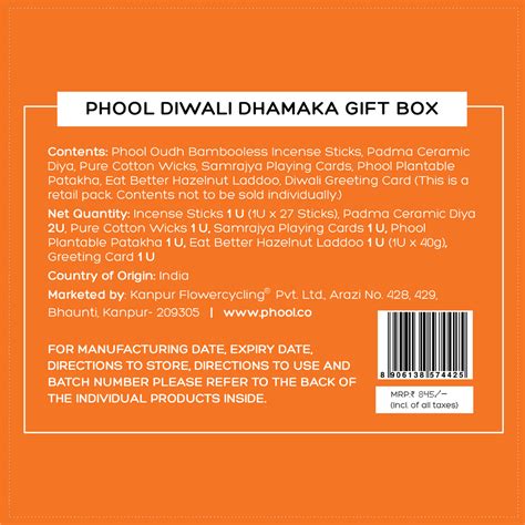 Phool Diwali Dhamaka Gift Box