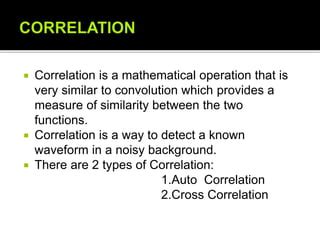 Image result for Convolution Correlation