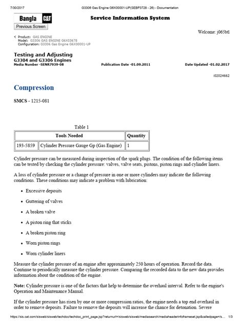 Image result for Engine Compression Check Form