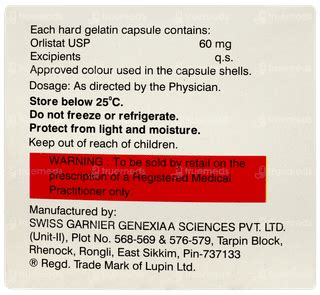Lipocut 60 MG | Order Lipocut 60 MG Capsule Online at Truemeds