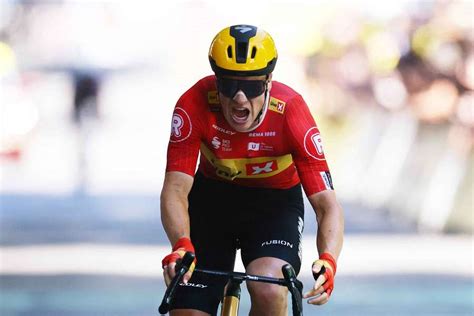 Abrahamsen wins stage 11 of Tour de France as Pogacar crashes ...