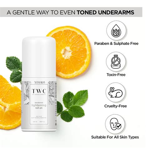 Deodorant Lightening Roll on – The Woman Company