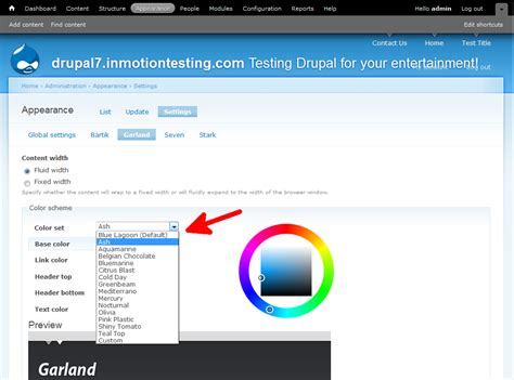 Image result for Drupal Change Text Color