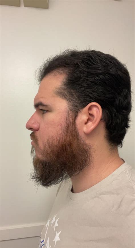 Went to the barber. Asked for a taper & a beard trim. I was hoping she ...